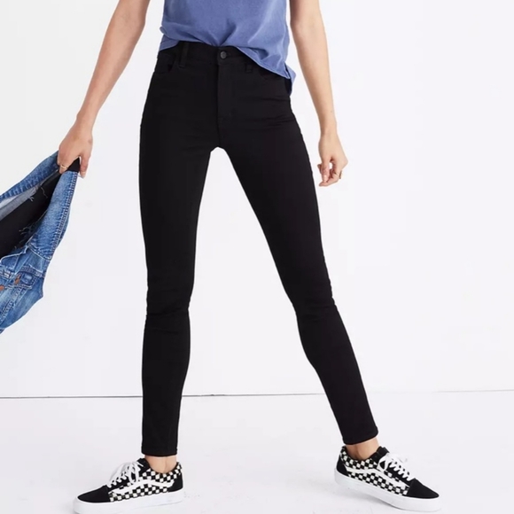 Madewell Black Roadtripper Jeans Size 27 - Picture 1 of 10